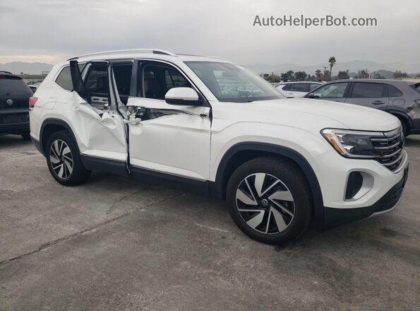 1V2BR2CA5SC520418 2025 VOLKSWAGEN ATLAS White Przód prawy
