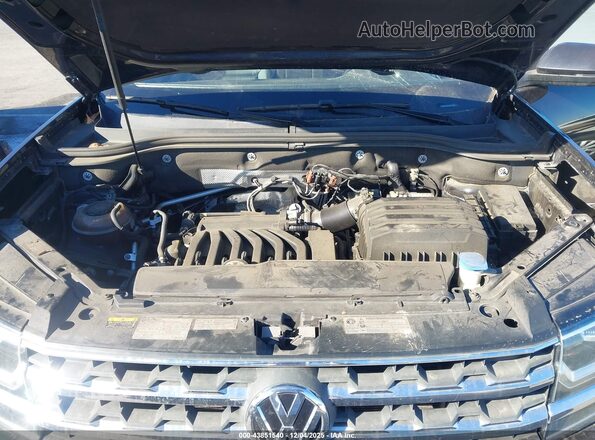1V2CR2CA2JC572883 2018 VOLKSWAGEN ATLAS Black უკანა ხედი