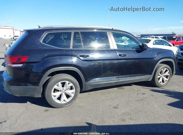 1V2CR2CA2JC572883 2018 VOLKSWAGEN ATLAS Black უკანა სალონის ხედი