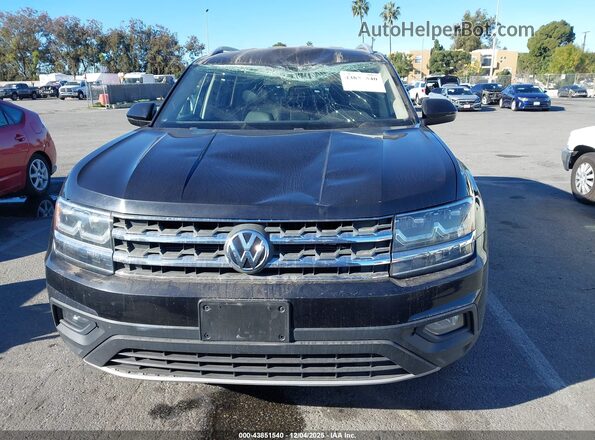 1V2CR2CA2JC572883 2018 VOLKSWAGEN ATLAS Black ხელსაწყოთა პანელის ხედი