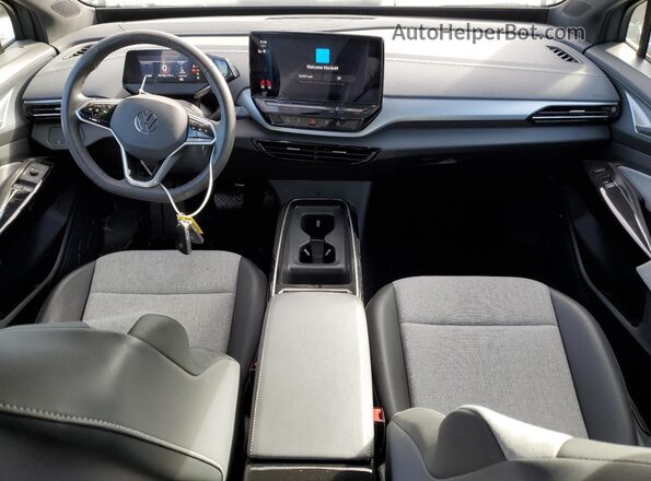 1V2DNPE85PC048790 2023 VOLKSWAGEN ID.4 Gray წინა პანელის ხედი