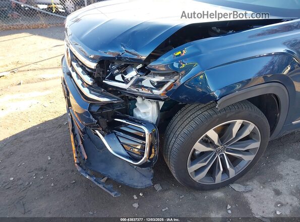 1V2FE2CA2NC216402 2022 VOLKSWAGEN ATLAS Dark Blue Widok z przodu