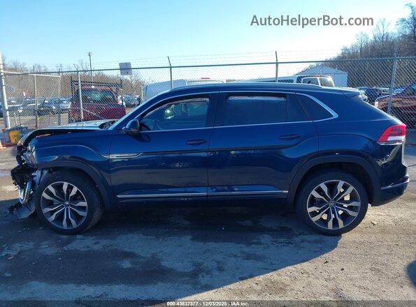 1V2FE2CA2NC216402 2022 VOLKSWAGEN ATLAS Dark Blue Widok wnętrza z tyłu
