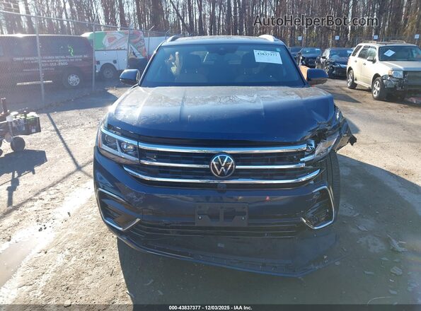 1V2FE2CA2NC216402 2022 VOLKSWAGEN ATLAS Dark Blue Widok deski rozdzielczej