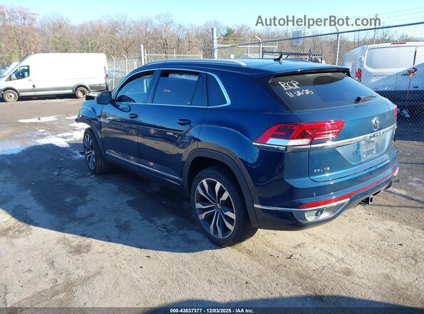 1V2FE2CA2NC216402 2022 VOLKSWAGEN ATLAS Dark Blue Tył lewy