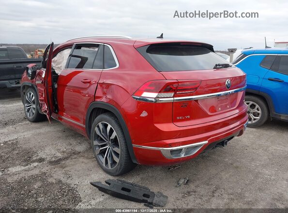 1V2FE2CA4PC206702 2023 VOLKSWAGEN ATLAS Red Rear left