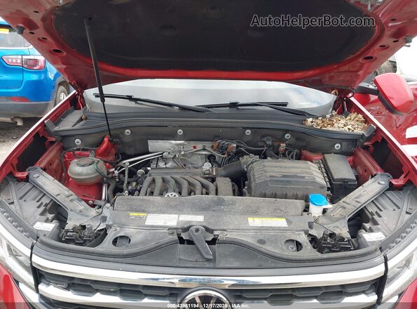 1V2FE2CA4PC206702 2023 VOLKSWAGEN ATLAS Red Rear view