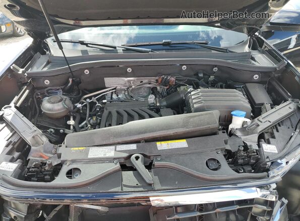 1V2FR2CA7PC534541 2023 VOLKSWAGEN ATLAS Black Engine compartment view