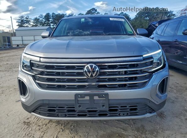1V2HR2CA9SC533652 2025 VOLKSWAGEN ATLAS Silver Front view