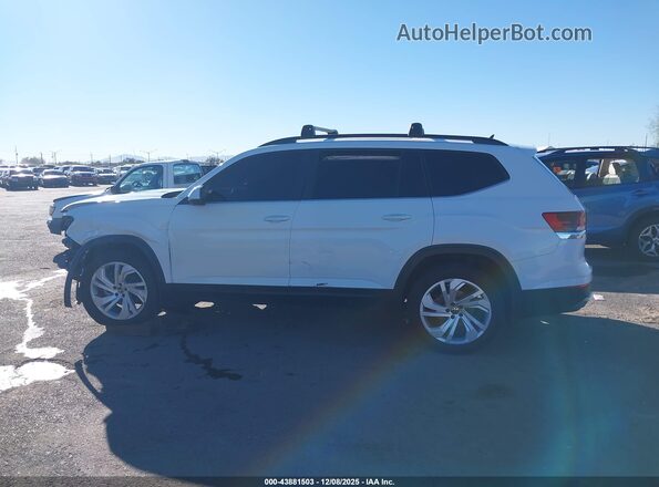 1V2JR2CA3MC546062 2021 VOLKSWAGEN ATLAS White Սալոնի 360 աստիճան տեսք