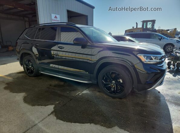 1V2JR2CA3PC513289 2023 VOLKSWAGEN ATLAS Black Przód prawy