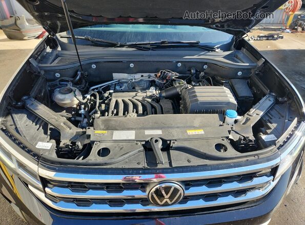 1V2JR2CA3PC513289 2023 VOLKSWAGEN ATLAS Black Widok komory silnika