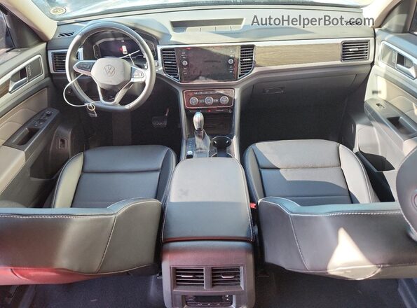 1V2JR2CA3PC513289 2023 VOLKSWAGEN ATLAS Black Widok deski rozdzielczej