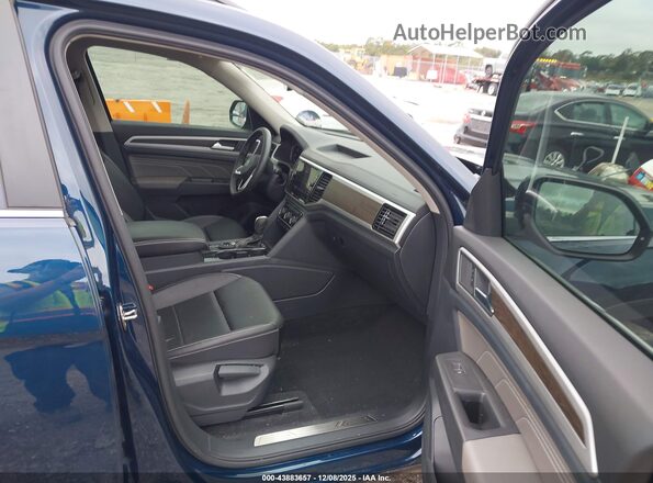 1V2JR2CA8NC538167 2022 VOLKSWAGEN ATLAS Blue Вид салону спереду
