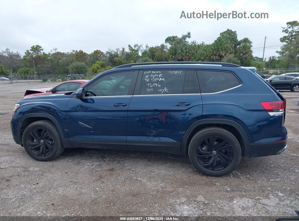 1V2JR2CA8NC538167 2022 VOLKSWAGEN ATLAS Blue Панорамний вид салону 360°