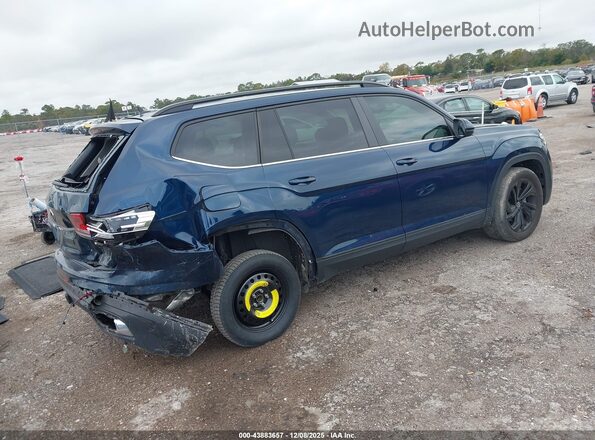 1V2JR2CA8NC538167 2022 VOLKSWAGEN ATLAS Blue Задня права чверть