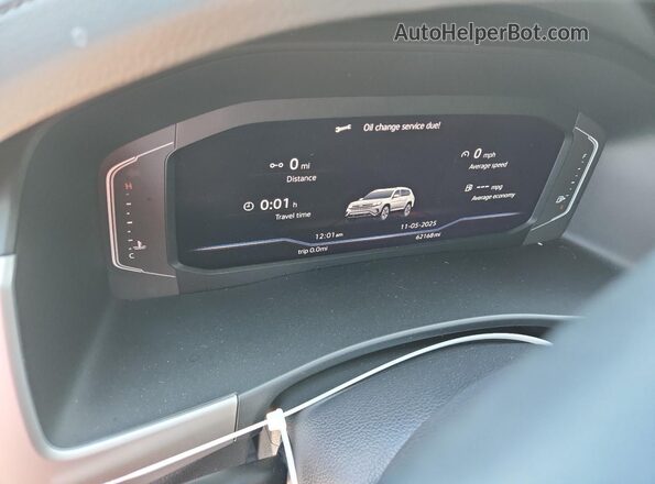 1V2JR2CA9PC506959 2023 VOLKSWAGEN ATLAS Blue Vista del cuadro de instrumentos