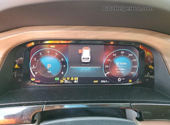 1V2JR2CA9SC548749 2025 VOLKSWAGEN ATLAS Charcoal Вид щитка приладів