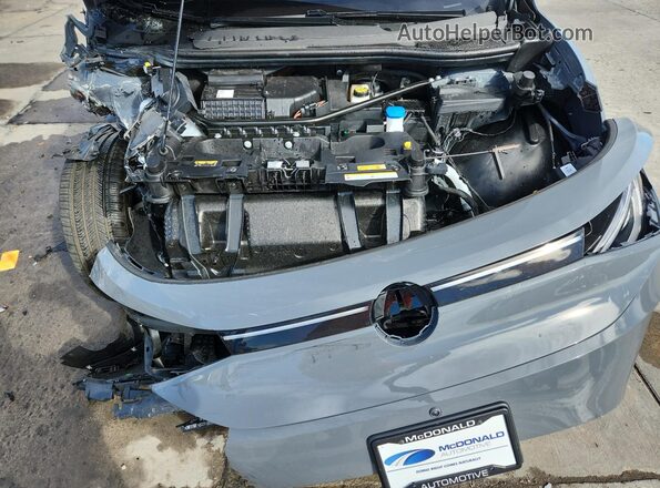 1V2JSPE8XSC007429 2025 VOLKSWAGEN ID.4 Gray Vista del compartimento del motor