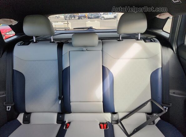 1V2JSPE8XSC007429 2025 VOLKSWAGEN ID.4 Gray Vista de los asientos traseros