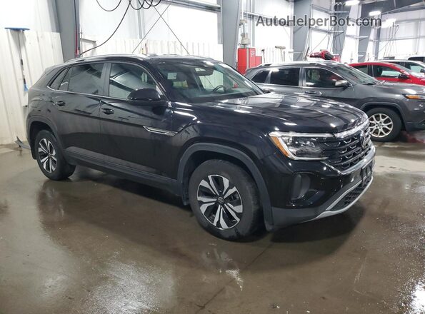 1V2LE2CA5RC247121 2024 VOLKSWAGEN ATLAS Black Front right