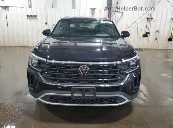 1V2LE2CA5RC247121 2024 VOLKSWAGEN ATLAS Black Front view
