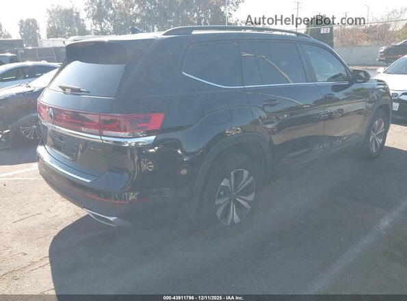 1V2LR2CA8SC558813 2025 VOLKSWAGEN ATLAS Black Հետևի աջ