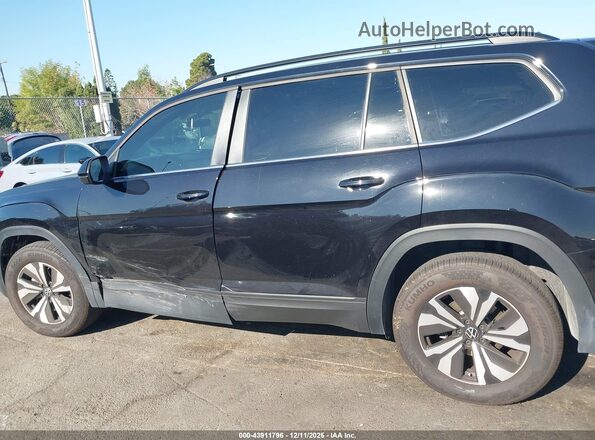 1V2LR2CA8SC558813 2025 VOLKSWAGEN ATLAS Black Սալոնի 360 աստիճան տեսք