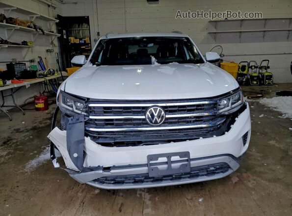 1V2MC2CA2LC206091 2020 VOLKSWAGEN ATLAS White Widok z przodu