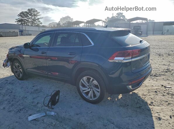 1V2MC2CA6LC206014 2020 VOLKSWAGEN ATLAS Blue Rear left