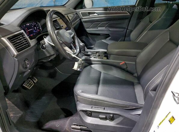 1V2RE2CA4LC221627 2020 VOLKSWAGEN ATLAS White Вид салону спереду