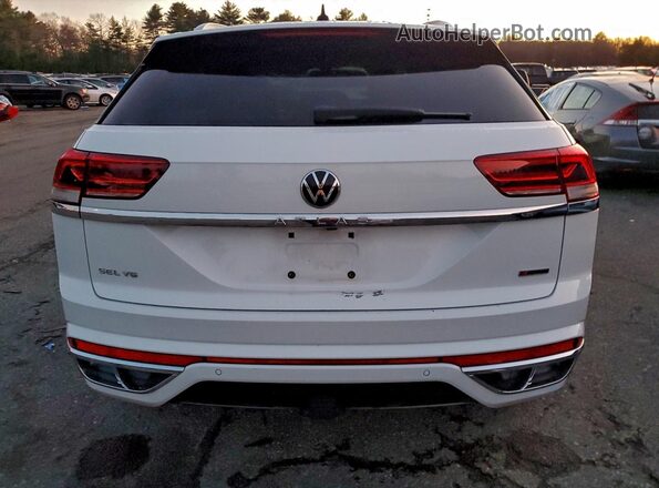 1V2TE2CA2LC221485 2020 VOLKSWAGEN ATLAS White უკანა ხედი