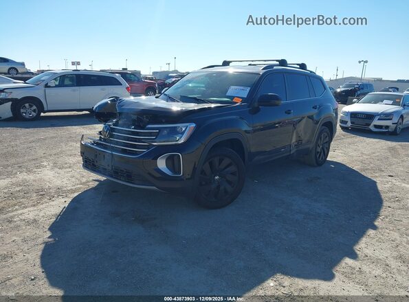 1V2WR2CA1RC525594 2024 VOLKSWAGEN ATLAS Black Vista tres cuartos delantera izquierda