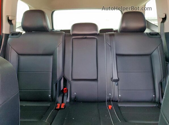 1V2WR2CA4PC544735 2023 VOLKSWAGEN ATLAS Красный Вид задних сидений