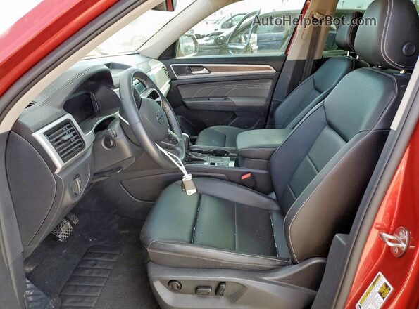 1V2WR2CA4PC544735 2023 VOLKSWAGEN ATLAS Красный Вид салона спереди