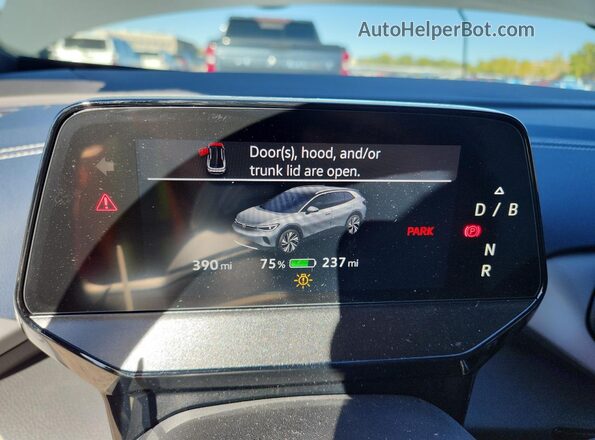 1V2WSPE80SC001127 2025 VOLKSWAGEN ID.4 Gray Widok zestawu wskaźników