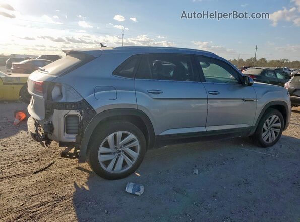 1V2YC2CA1LC226821 2020 VOLKSWAGEN ATLAS Silver Rear right