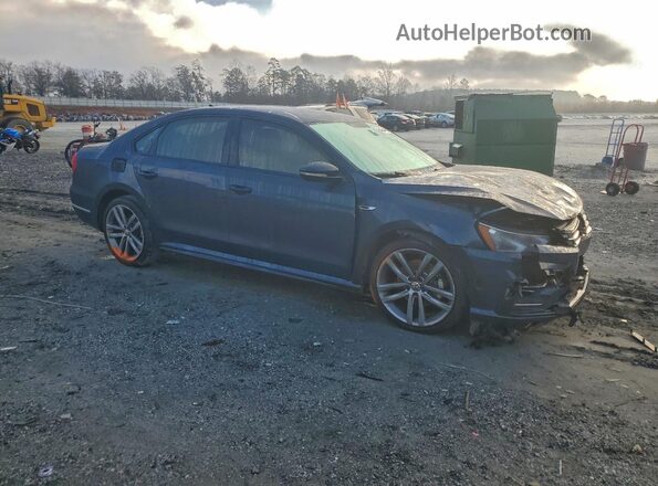 1VWAA7A34JC009607 2018 VOLKSWAGEN PASSAT Синий 