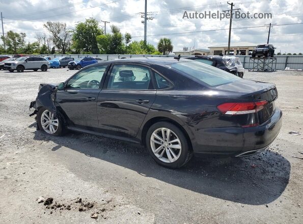 1VWAA7A38MC001174 2021 VOLKSWAGEN PASSAT Черный Задняя левая четверть