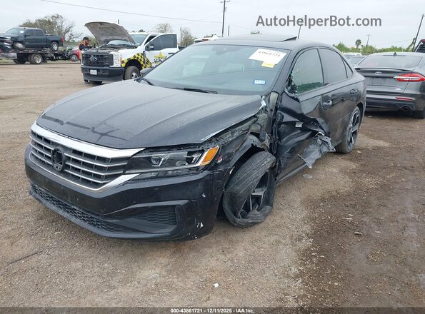 1VWMA7A37MC011370 2021 VOLKSWAGEN PASSAT Черный 