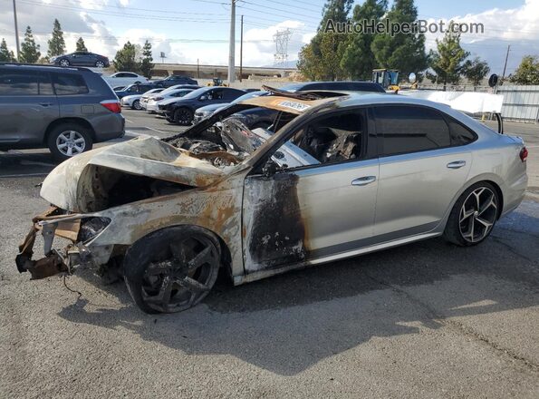 1VWMA7A38MC004444 2021 VOLKSWAGEN PASSAT Silver Панорамний вид салону 360°