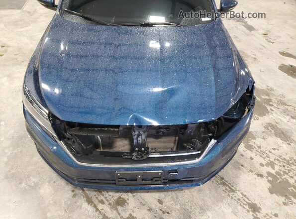 1VWSA7A30NC009355 2022 VOLKSWAGEN PASSAT Blue Vista interior trasera