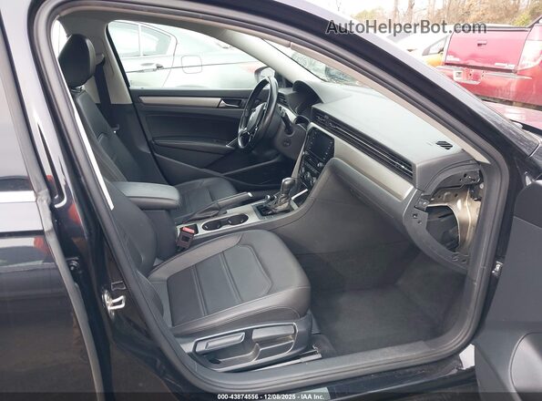 1VWSA7A36LC007929 2020 VOLKSWAGEN PASSAT Black წინა სალონის ხედი