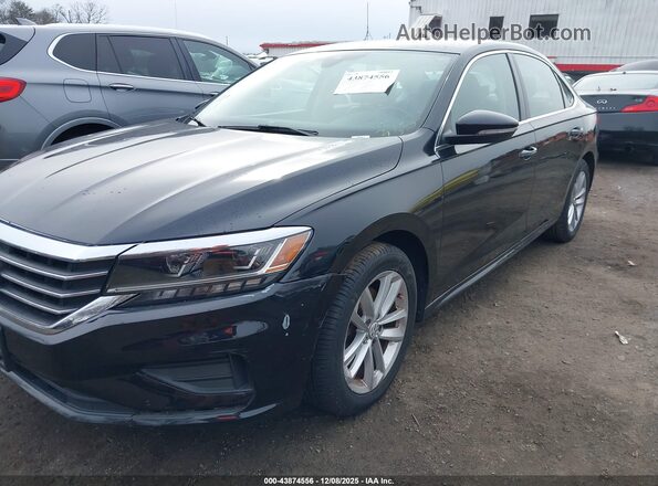 1VWSA7A36LC007929 2020 VOLKSWAGEN PASSAT Black წინა ხედი