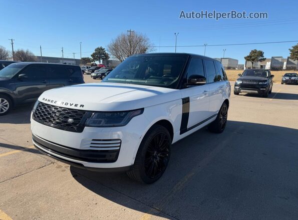 SALGS2SE4LA579028 2020 LAND ROVER RANGE ROVER White Rear right