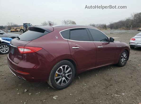 ZN661XUL8HX250589 2017 MASERATI LEVANTE Бордовый 