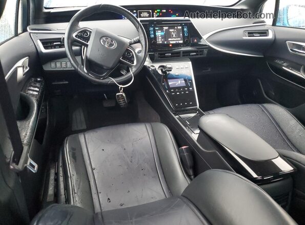 JTDBVRBD0HA003632 2017 TOYOTA MIRAI Blue Vista del salpicadero