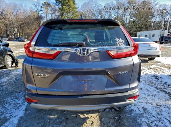 2HKRW6H3XJH201996 2018 HONDA CRV Gray 