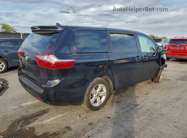 5TDZZ3DC0LS087449 2020 TOYOTA SIENNA Черный Передняя правая четверть