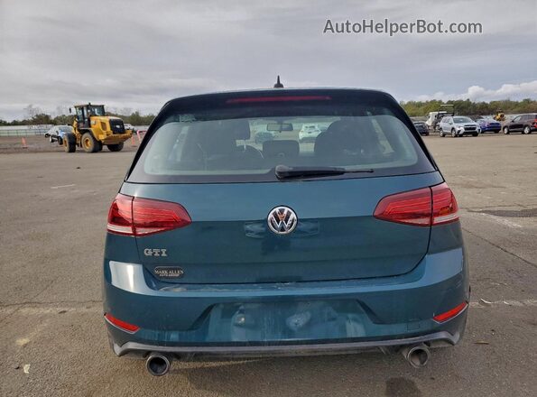 3VW447AU2JM261593 2018 VOLKSWAGEN GTI Green 